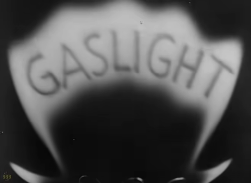 Gaslight Film Introduction Screen